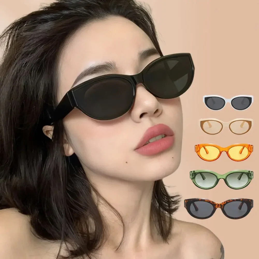 Vintage Fashion Female - Vintage Cat Eye Sunglasses Women Y2K