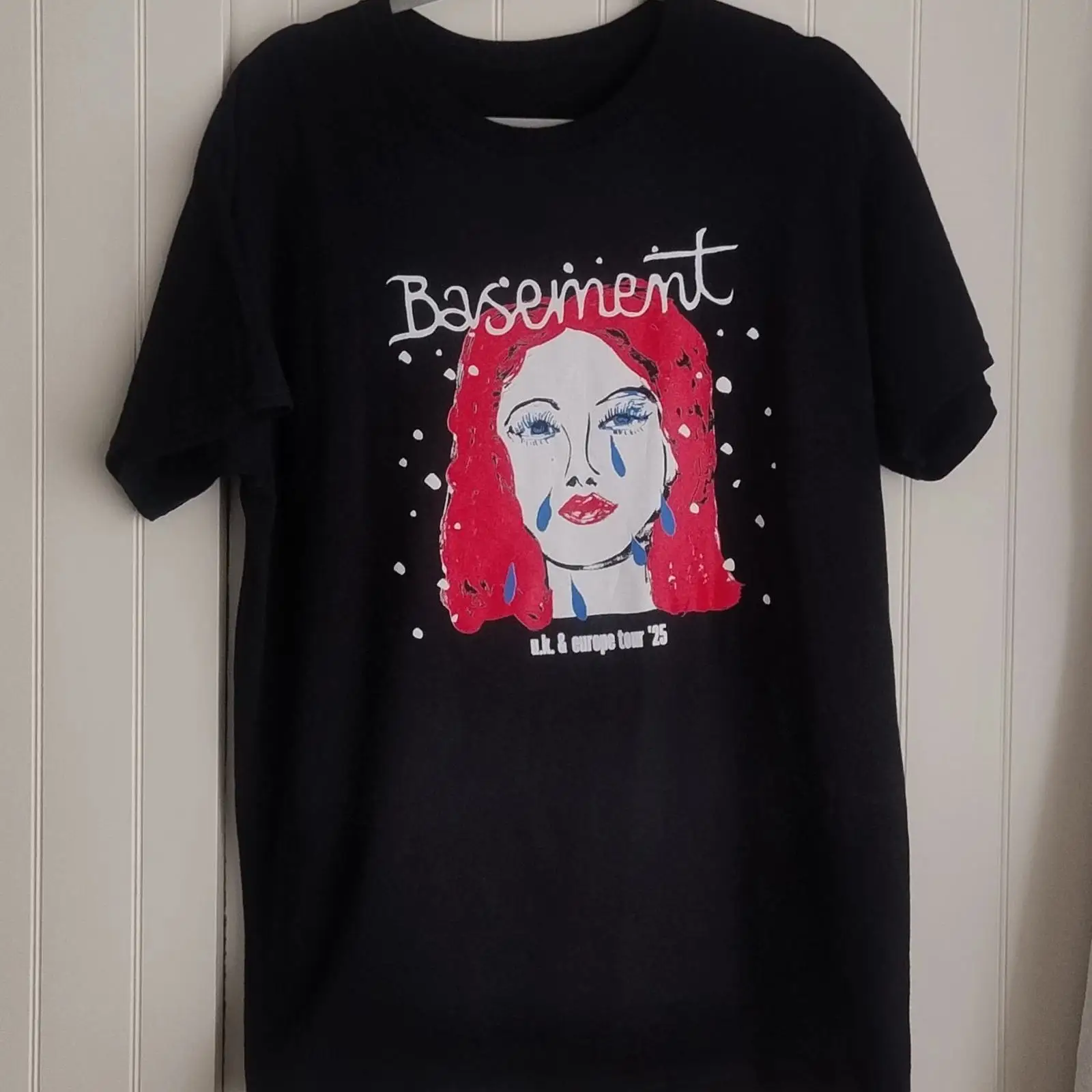 Vintage Fashion Uk - Basement UK Europe Tour T Shirt