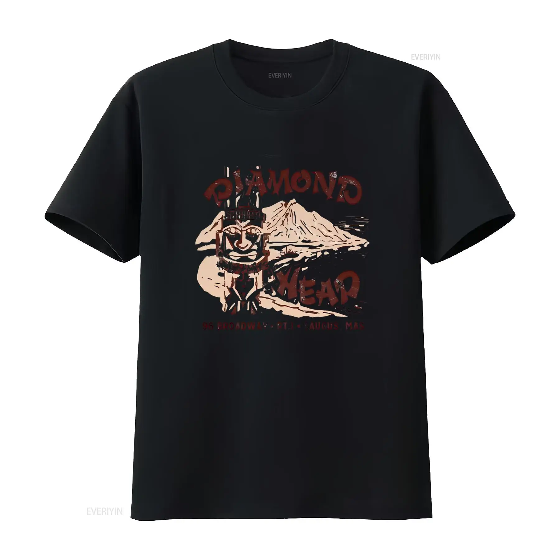 Vintage Fashion Theme - Retro Tiki Design Diamond Head Themed
