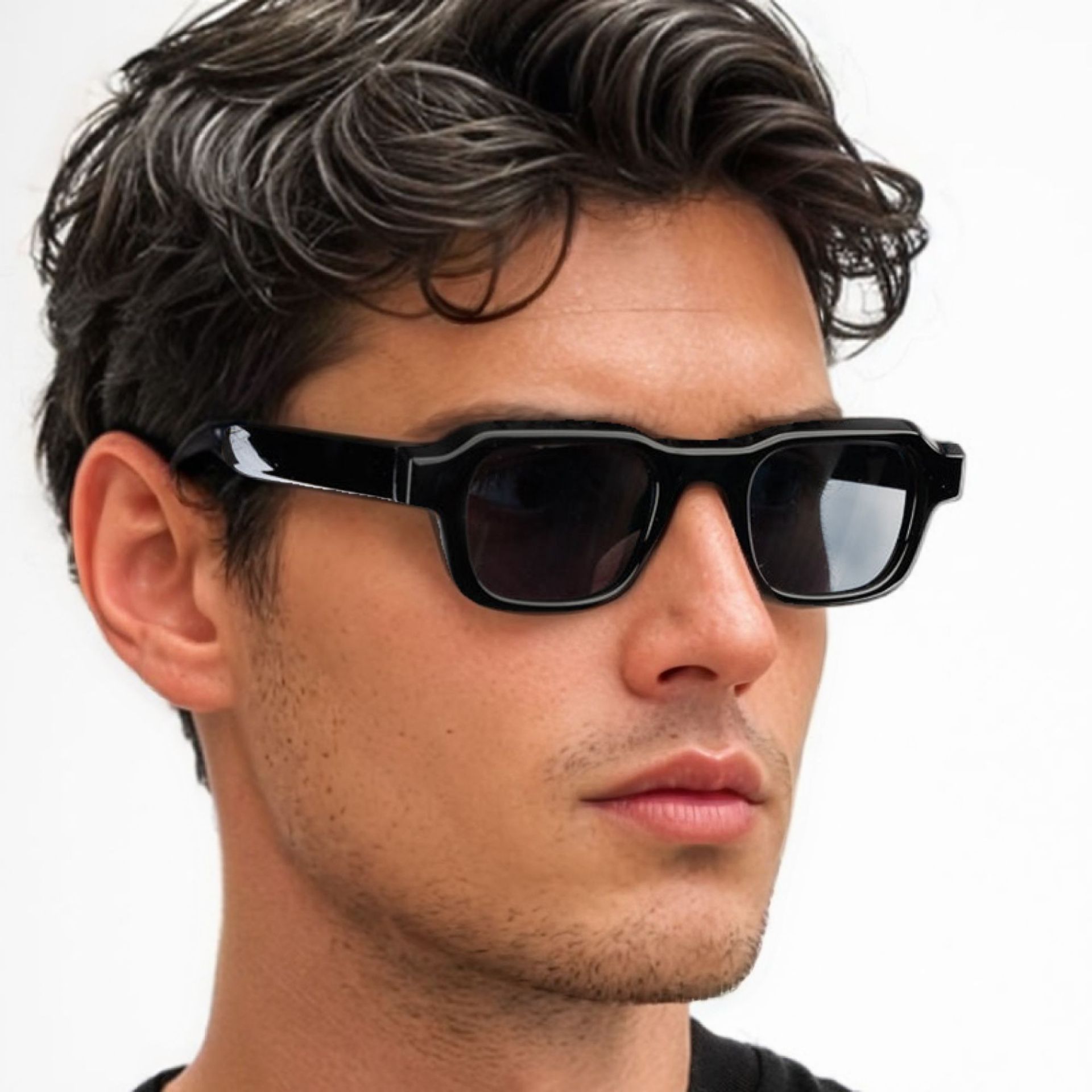 Vintage Fashion Designer - Women Vintage Rectangle Frame Sunglasses Fashion
