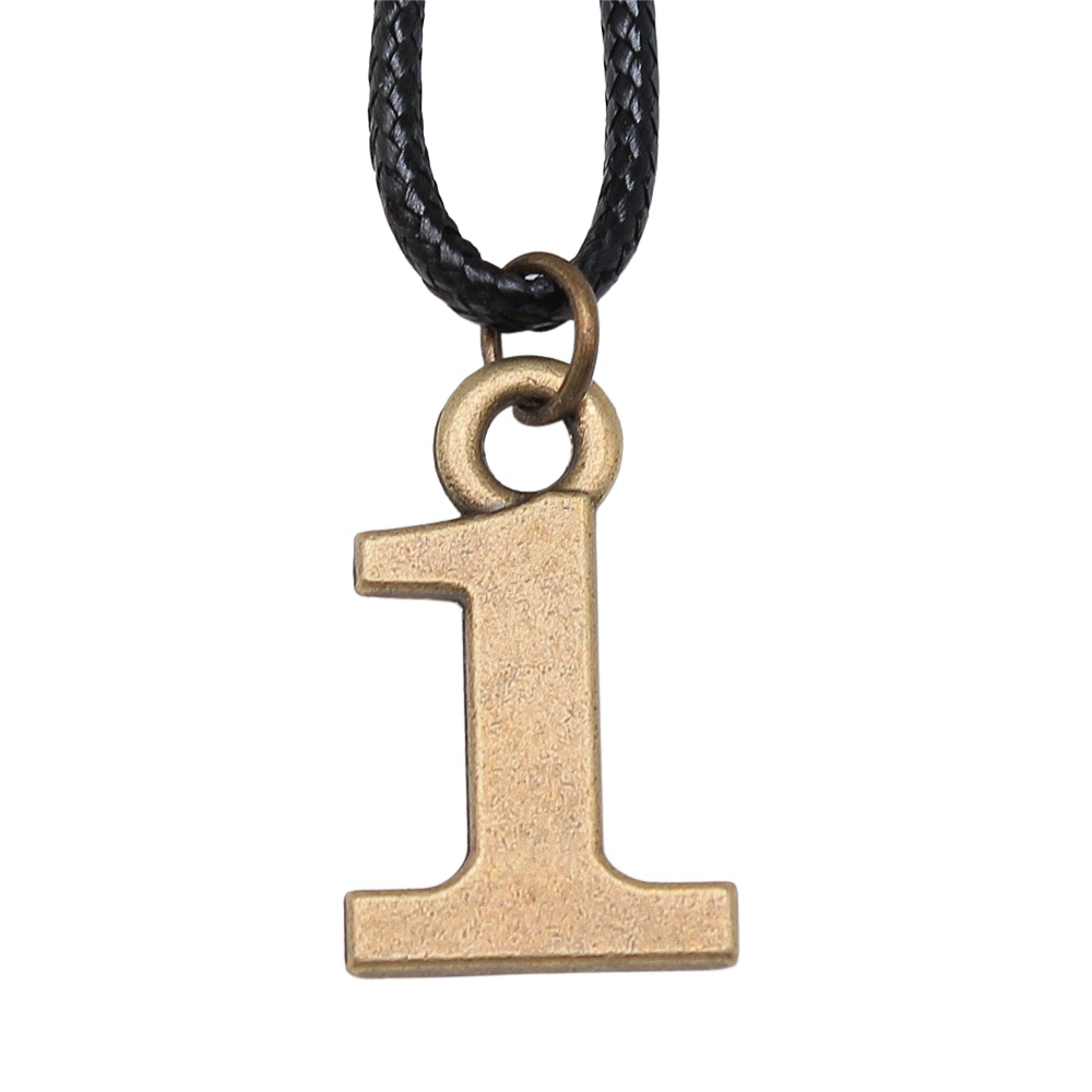 Vintage Fashion Tags - Chain Necklace Graduation Necklace Leather Chain