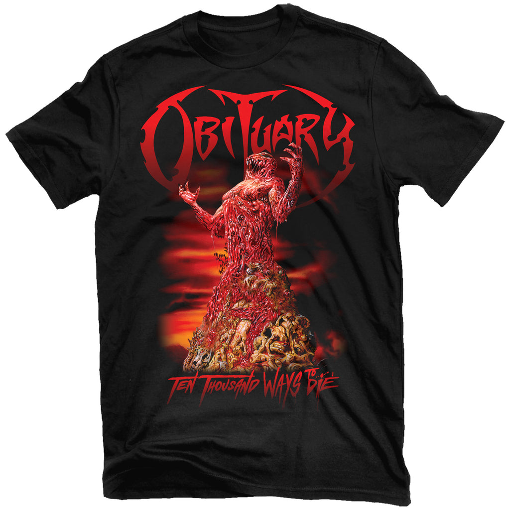 Vintage Fashion Obituaries - Best Obituary Band Graphic Cotton T-shirt