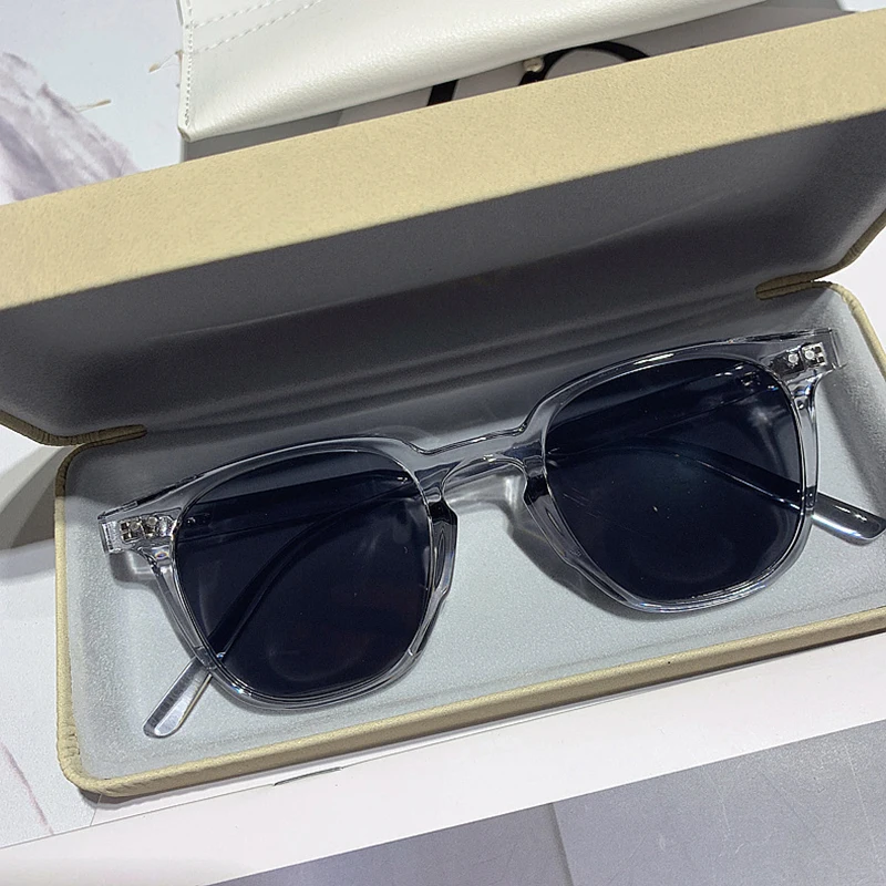 Vintage Fashion Female - Vintage Square Sunglasses Unisex Luxury Brand