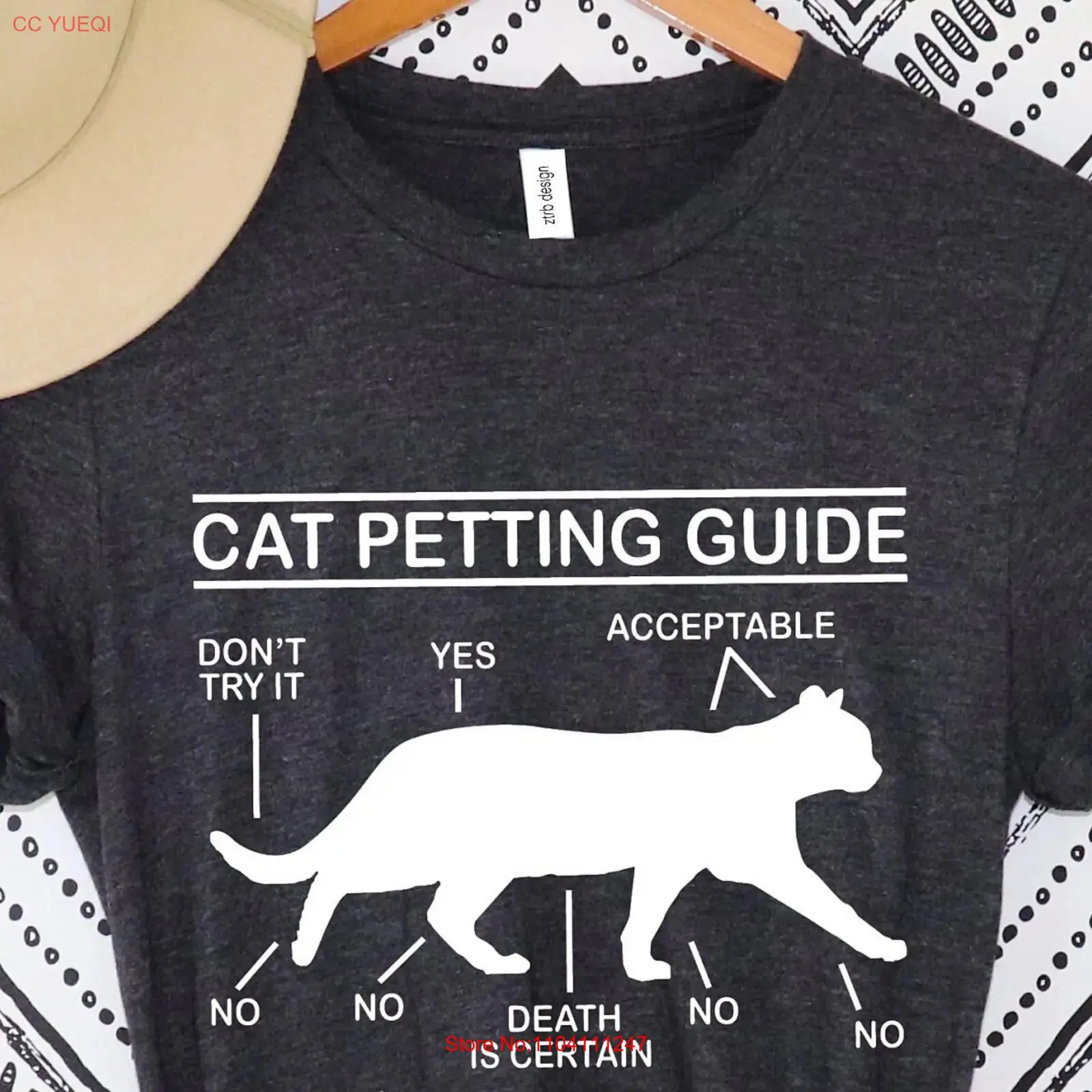 Vintage Fashion Guide - CaT T Shirt Petting Guide Owner