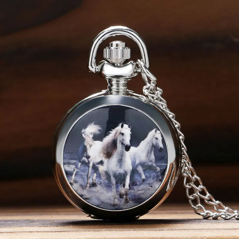 Vintage Fashion Tags - Fashion Vintage Colored Decorative Horse Pocket