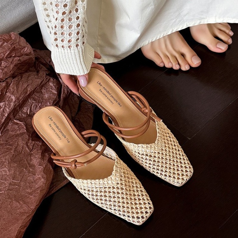 YUYIN Vintage Woven Slip-on To - đánh giá và giá Vintage Old Fashion