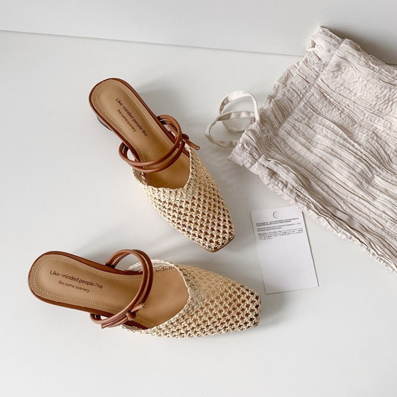 YUYIN Vintage Woven Slip-on To - đánh giá và giá Vintage Old Fashion