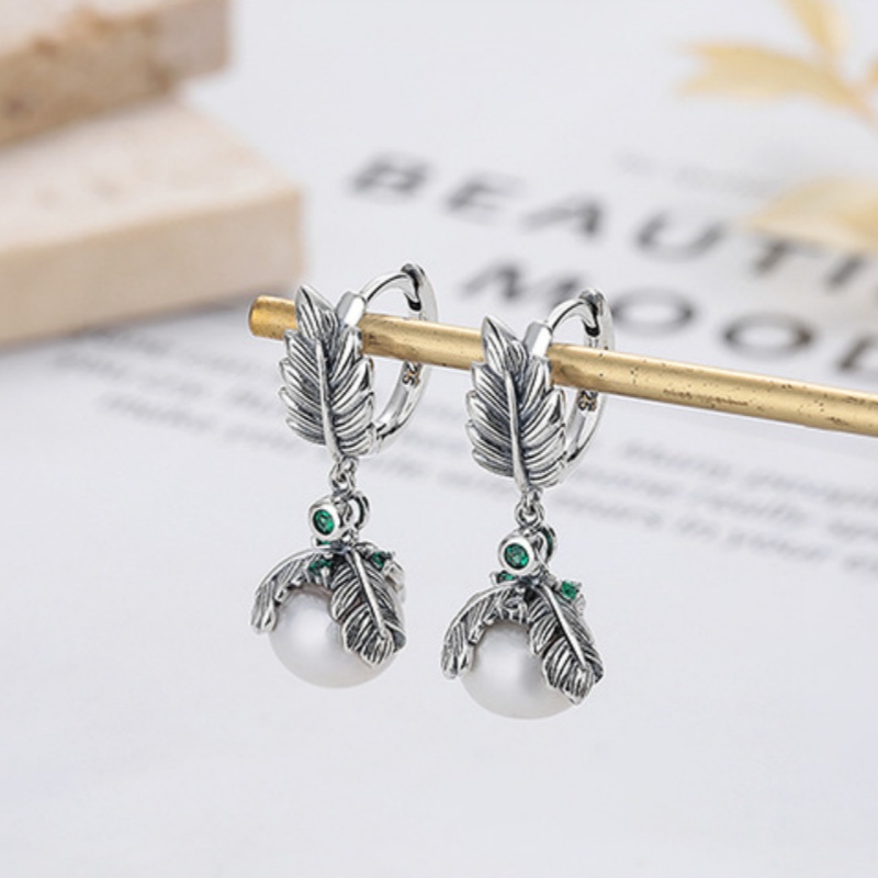 S925 Sterling Silver Drop Earr - đánh giá và giá Vintage Fashion Wholesale
