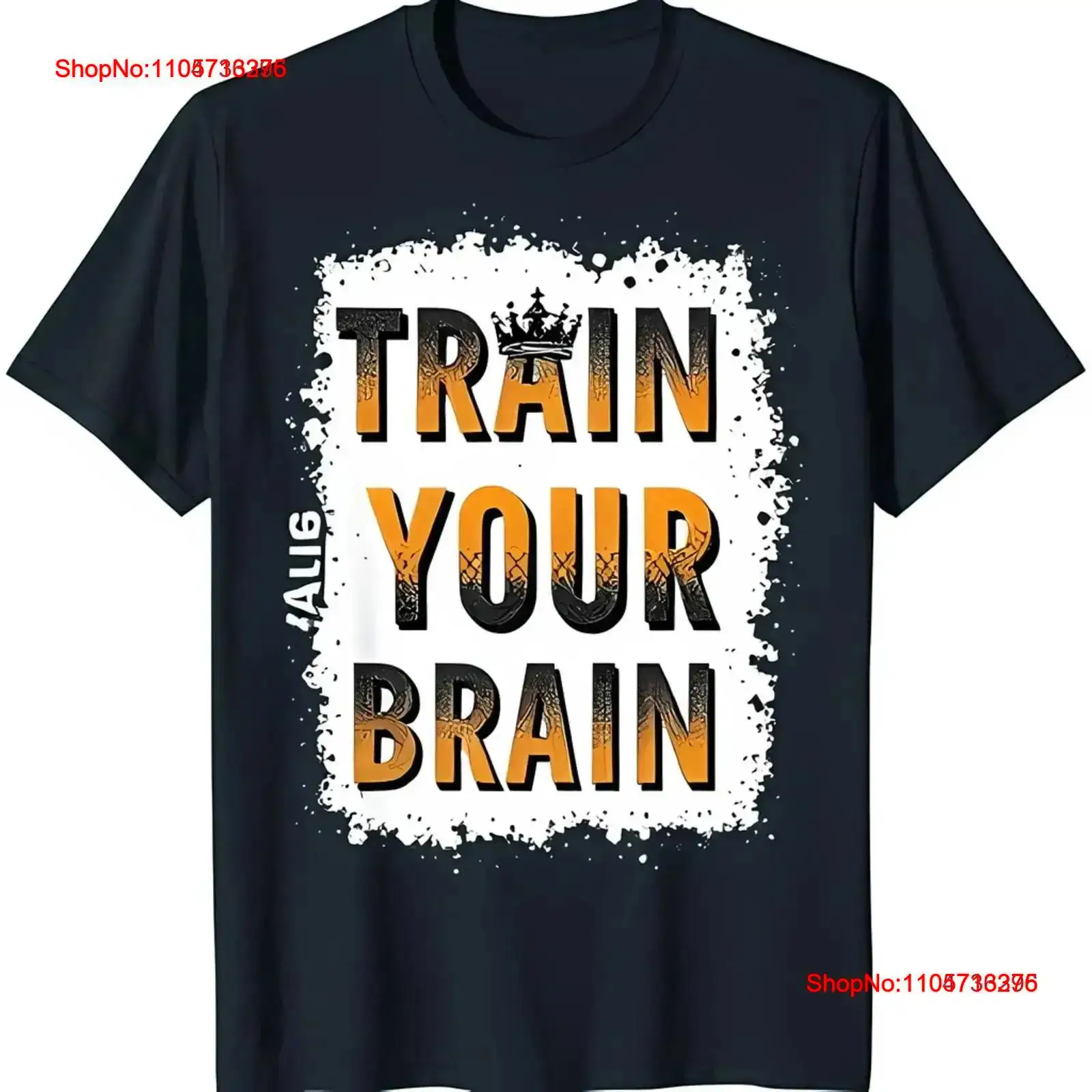 Black T Shirt with YOUR BRAIN  - đánh giá và giá Vintage Fashion Font