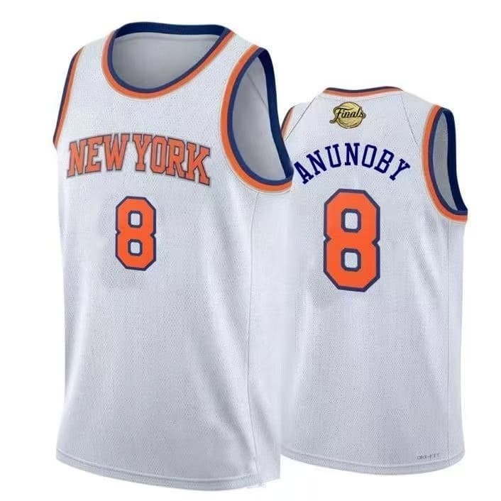 Men Anunoby #8 New York Basket - đánh giá và giá Vintage Fashion York
