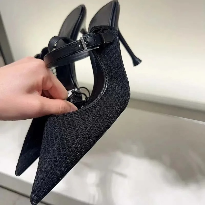 Summer Mesh Vintage High Heels - đánh giá và giá Vintage Old Fashion