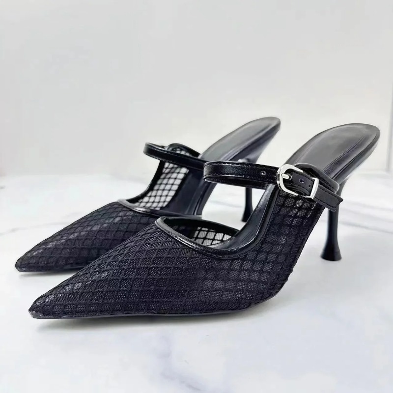Summer Mesh Vintage High Heels - đánh giá và giá Vintage Old Fashion