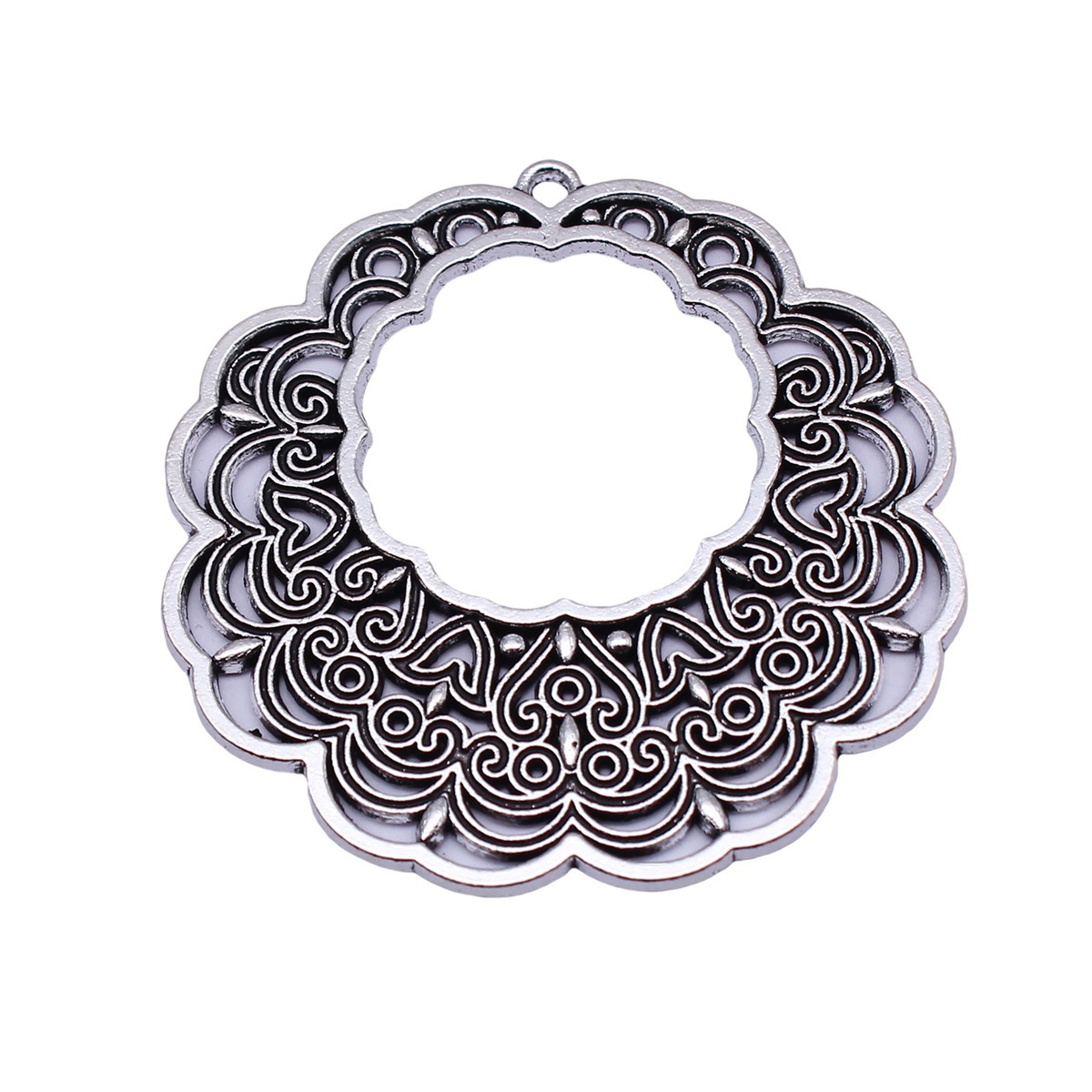 Boho Ethnic Mandala Pendant Fl - đánh giá và giá Vintage Fashion Theme