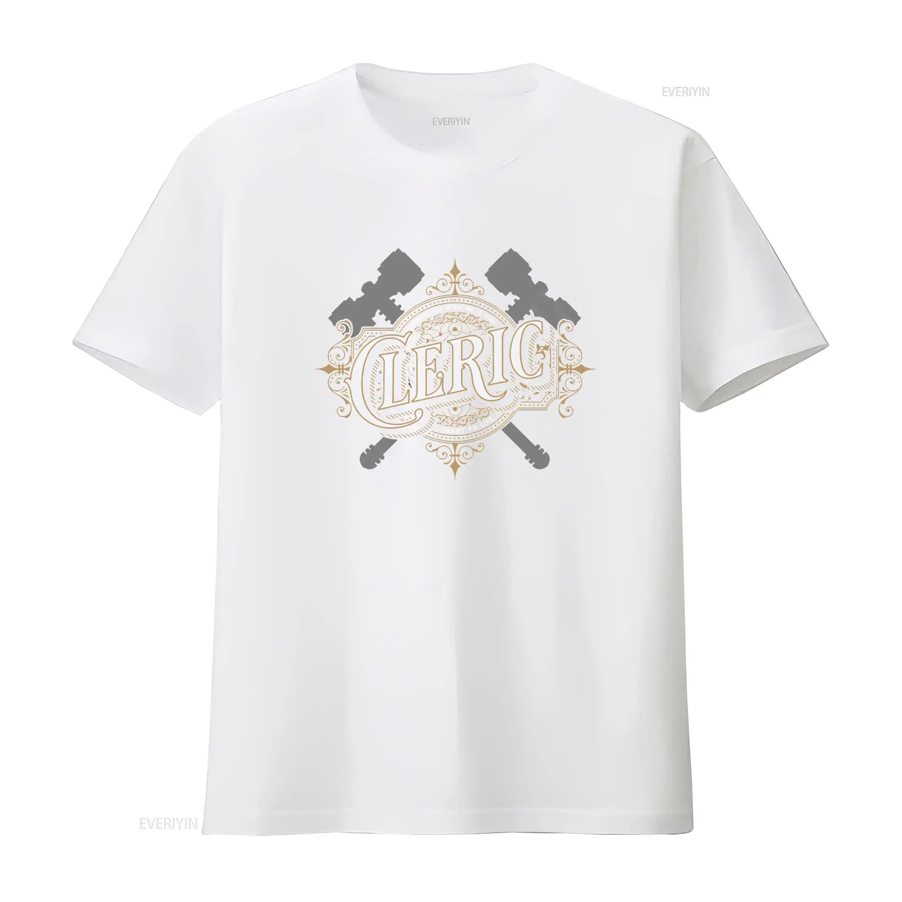 DnD Cleric T Shirt Retro Font  - đánh giá và giá Vintage Fashion Font