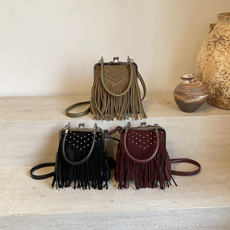 Women's Fashion Rivet Handheld - đánh giá và giá Vintage Fashion Collection