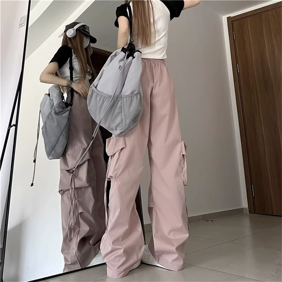 Plus Size Women Cargo Pants Hi - đánh giá và giá Vintage Fashion Ai