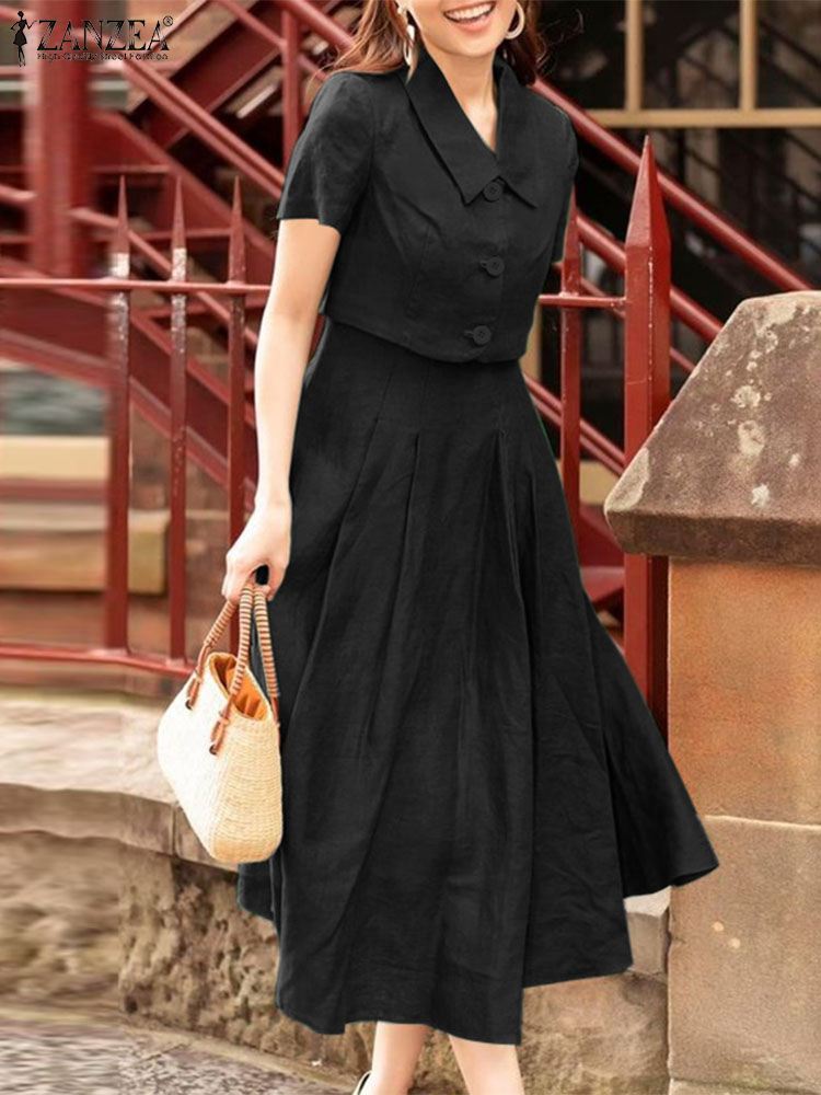ZANZEA Women Two Piece Sets 20 - đánh giá và giá Vintage Fashion Ai