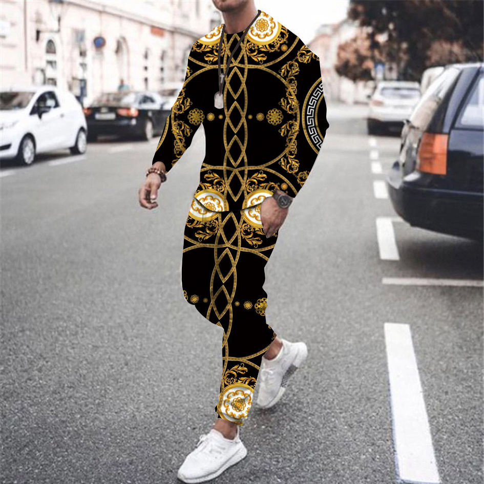 Men's T-Shirts Sets Luxury Vin - đánh giá và giá Vintage Fashion Outfits Men
