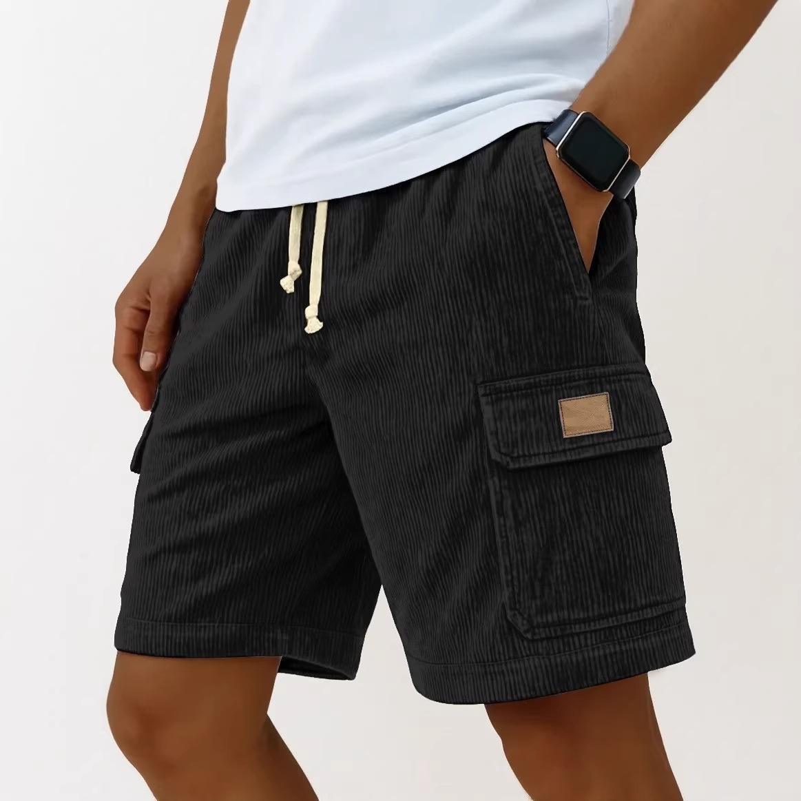 Men's Corduroy Shorts 2026 Men - đánh giá và giá Vintage Fashion Eu