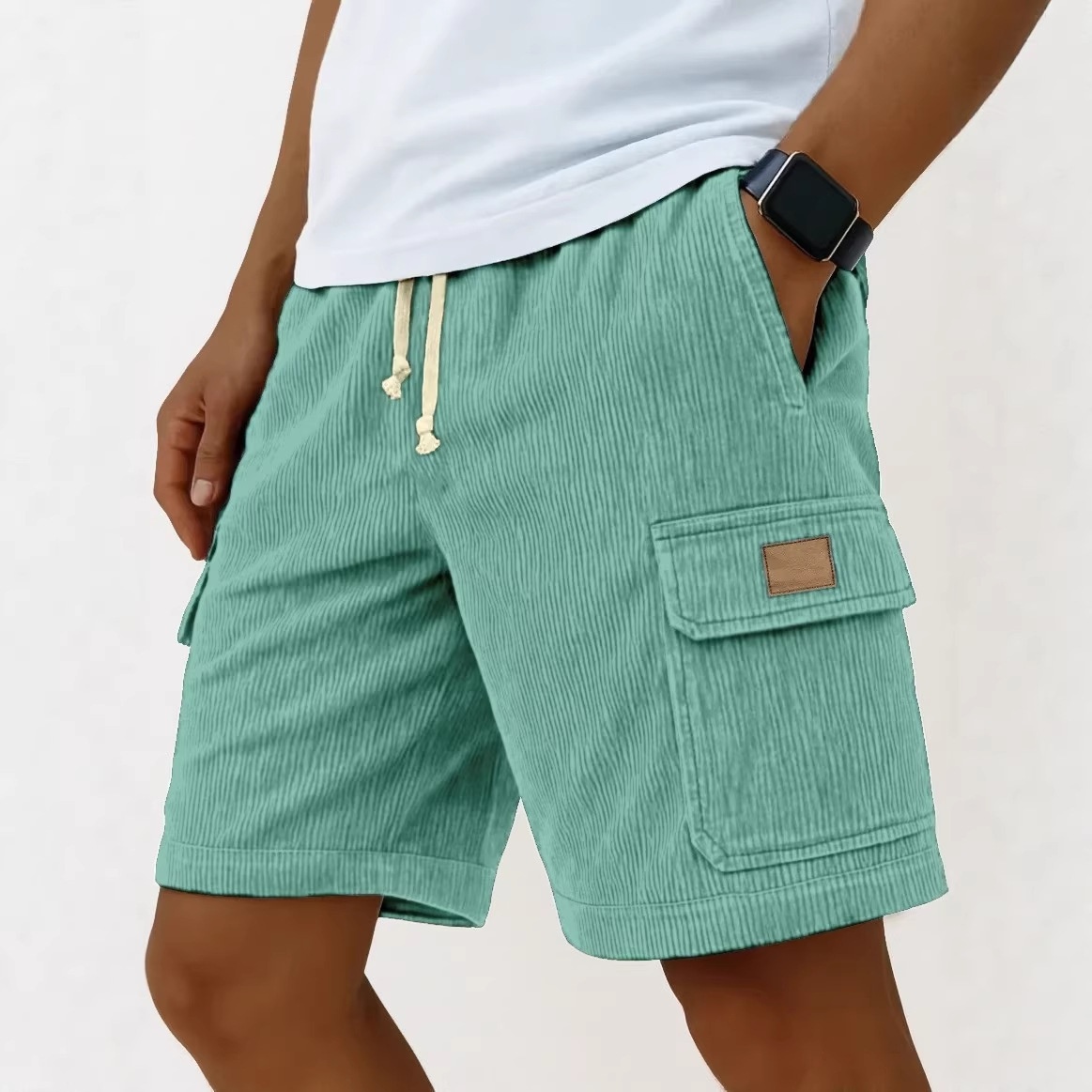 Men's Corduroy Shorts 2026 Men - đánh giá và giá Vintage Fashion Eu