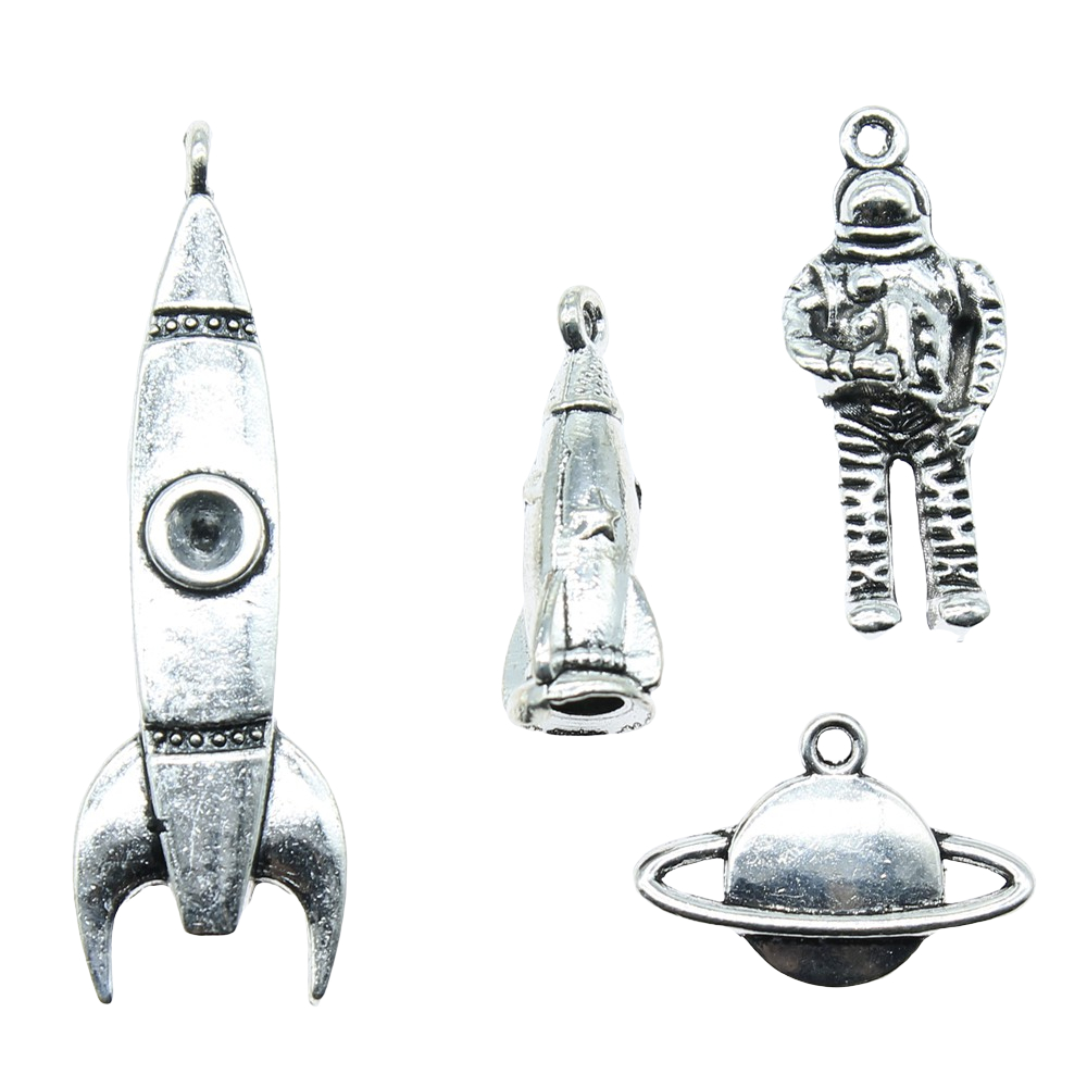 10pcs Charms Rocket Antique Si - đánh giá và giá Vintage Fashion Wholesale