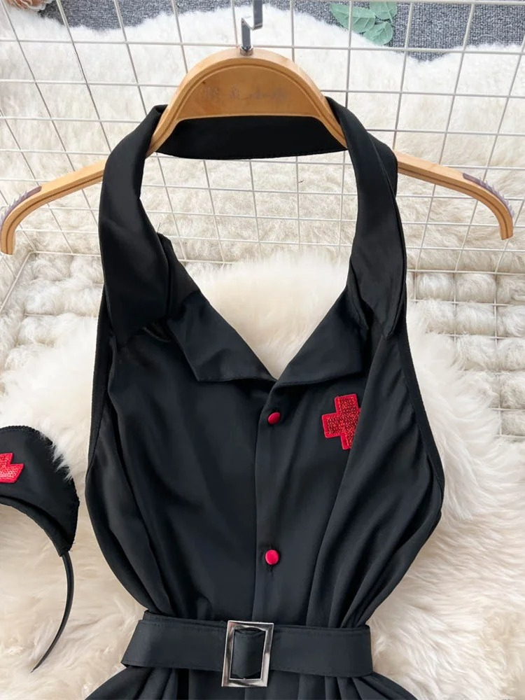 Erotic Fashion Sexy Halter Lin - đánh giá và giá V Vintage Fashion