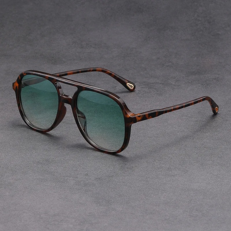 Fashion Double Beam Square Sun - đánh giá và giá Vintage Fashion Female