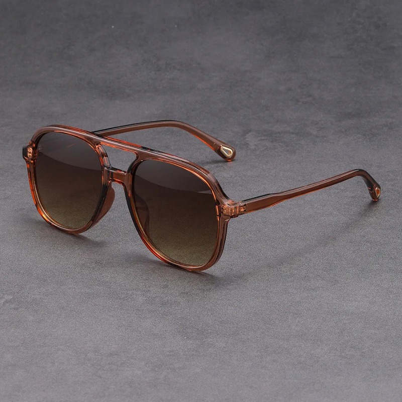 Fashion Double Beam Square Sun - đánh giá và giá Vintage Fashion Female