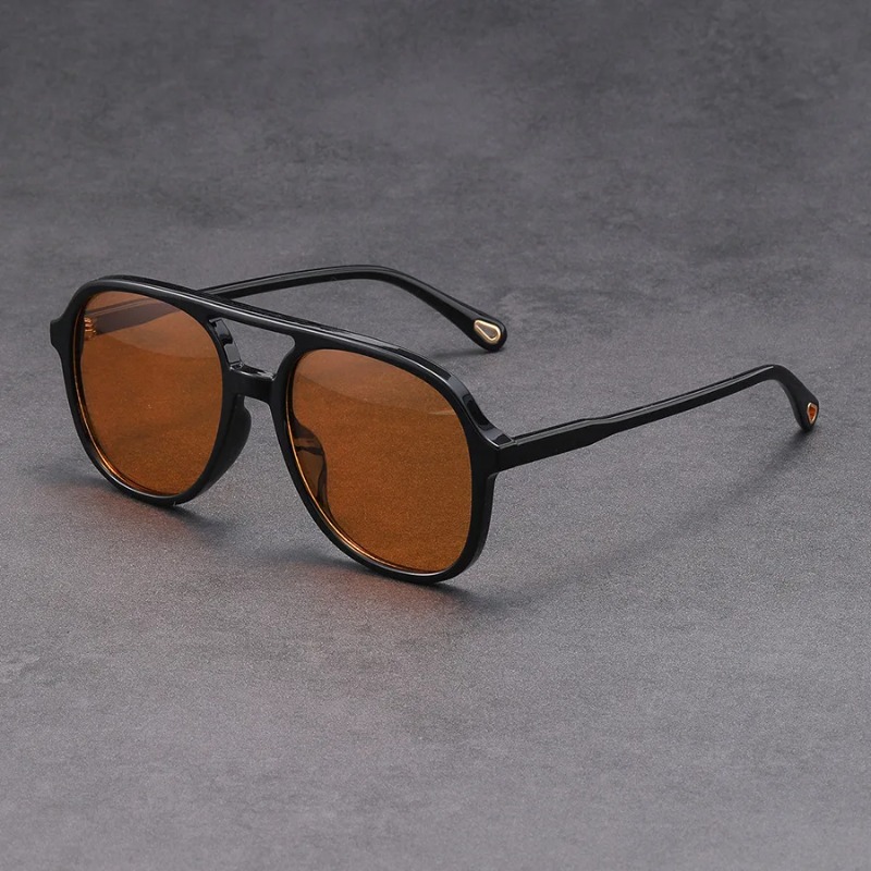 Fashion Double Beam Square Sun - đánh giá và giá Vintage Fashion Female