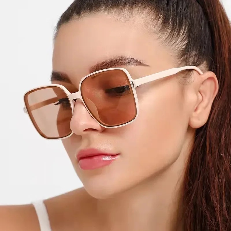 Vintage Oversized Square Sungl - đánh giá và giá Vintage Fashion Female