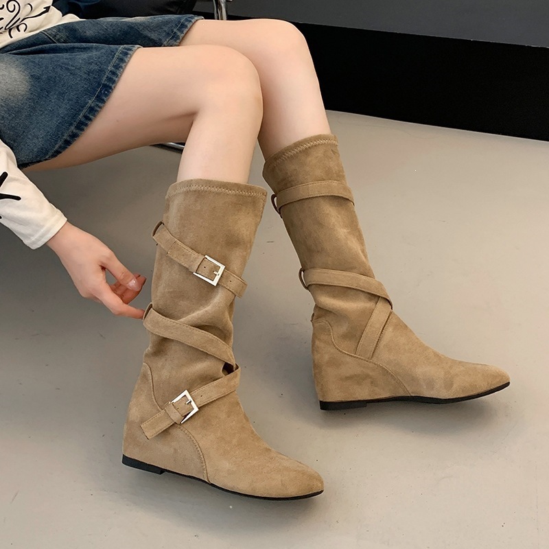 Women Vintage Suede Slouch Mid - đánh giá và giá Vintage Old Fashion