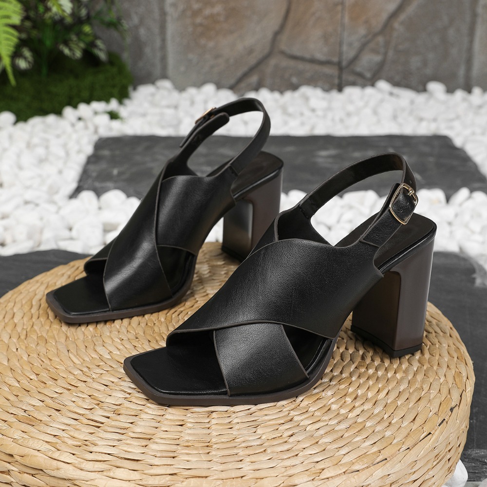 Women Sandals Vintage Square H - đánh giá và giá Vintage Fashion Women Dresses
