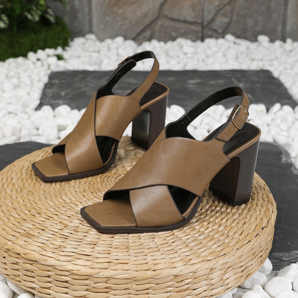 Women Sandals Vintage Square H - đánh giá và giá Vintage Fashion Women Dresses
