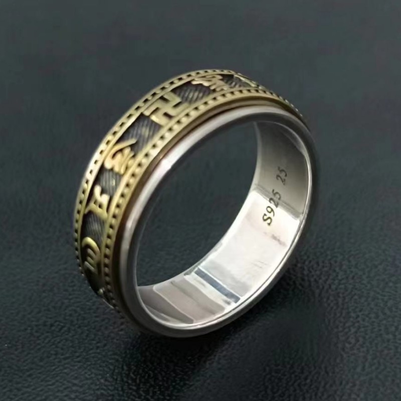 BOCAI New Real S925 Silver Rin - đánh giá và giá Vintage Fashion Wholesale