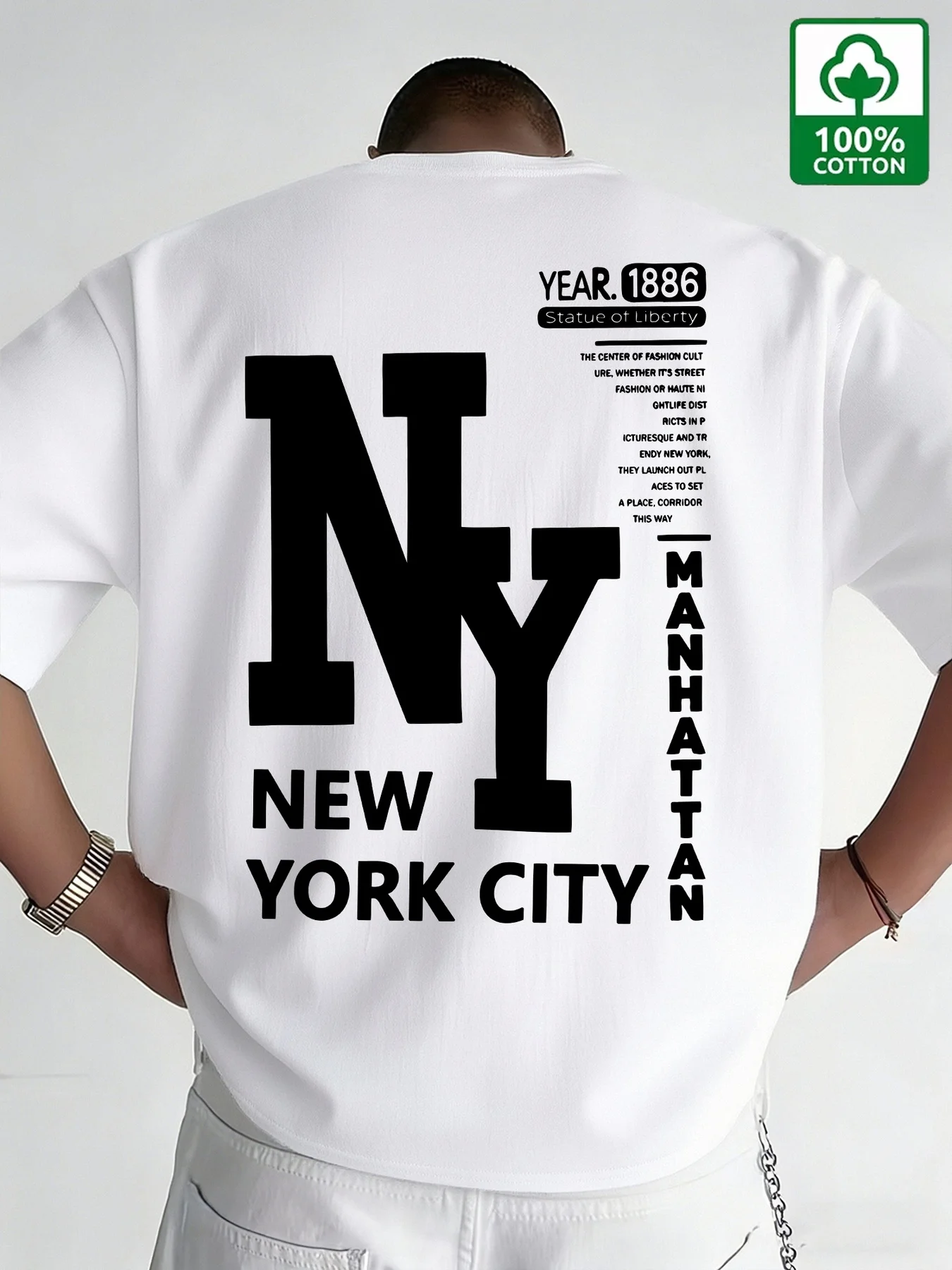 Men NYC T Shirt Cotton New Yor - đánh giá và giá Vintage Fashion York