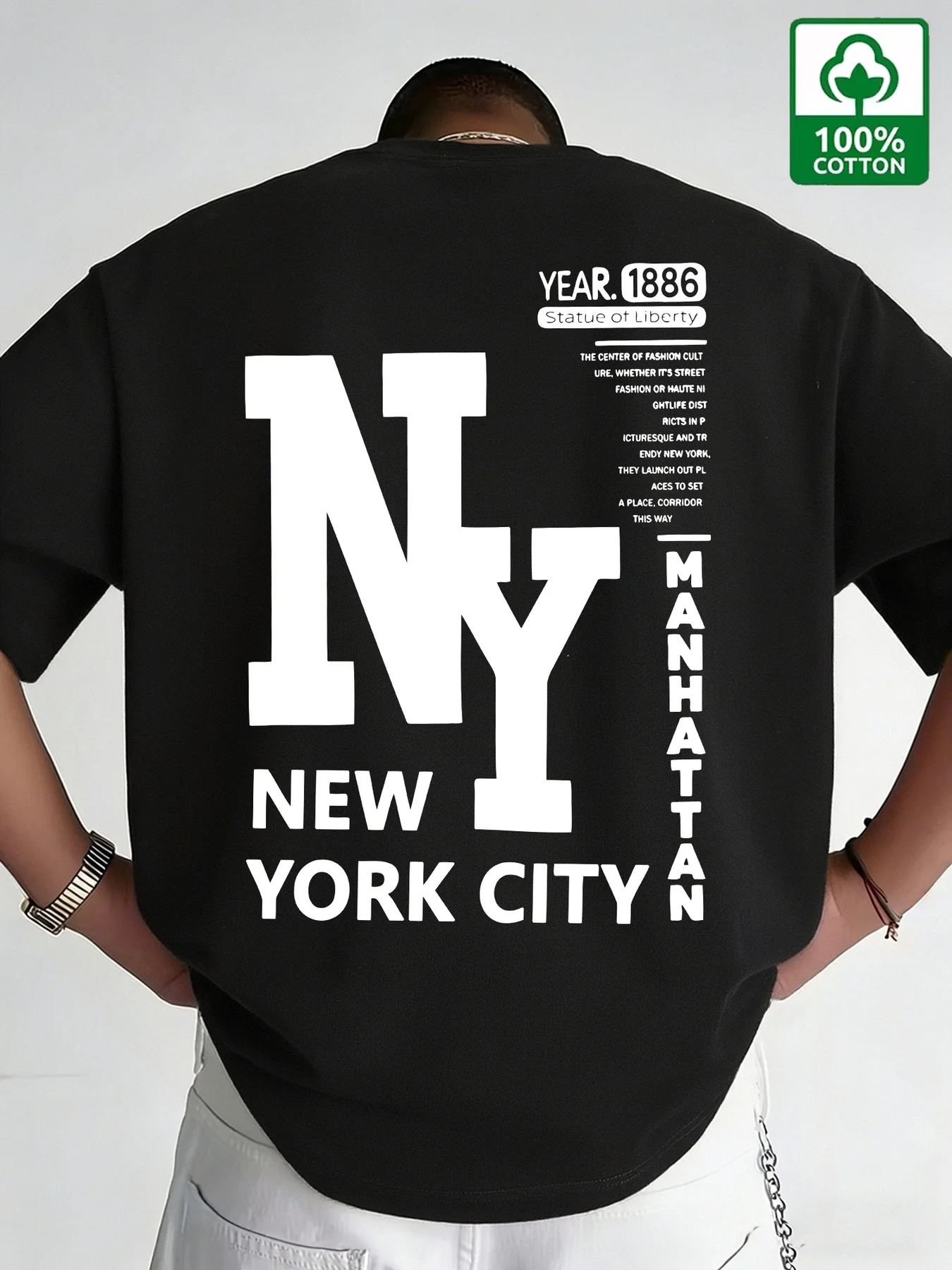 Men NYC T Shirt Cotton New Yor - đánh giá và giá Vintage Fashion York