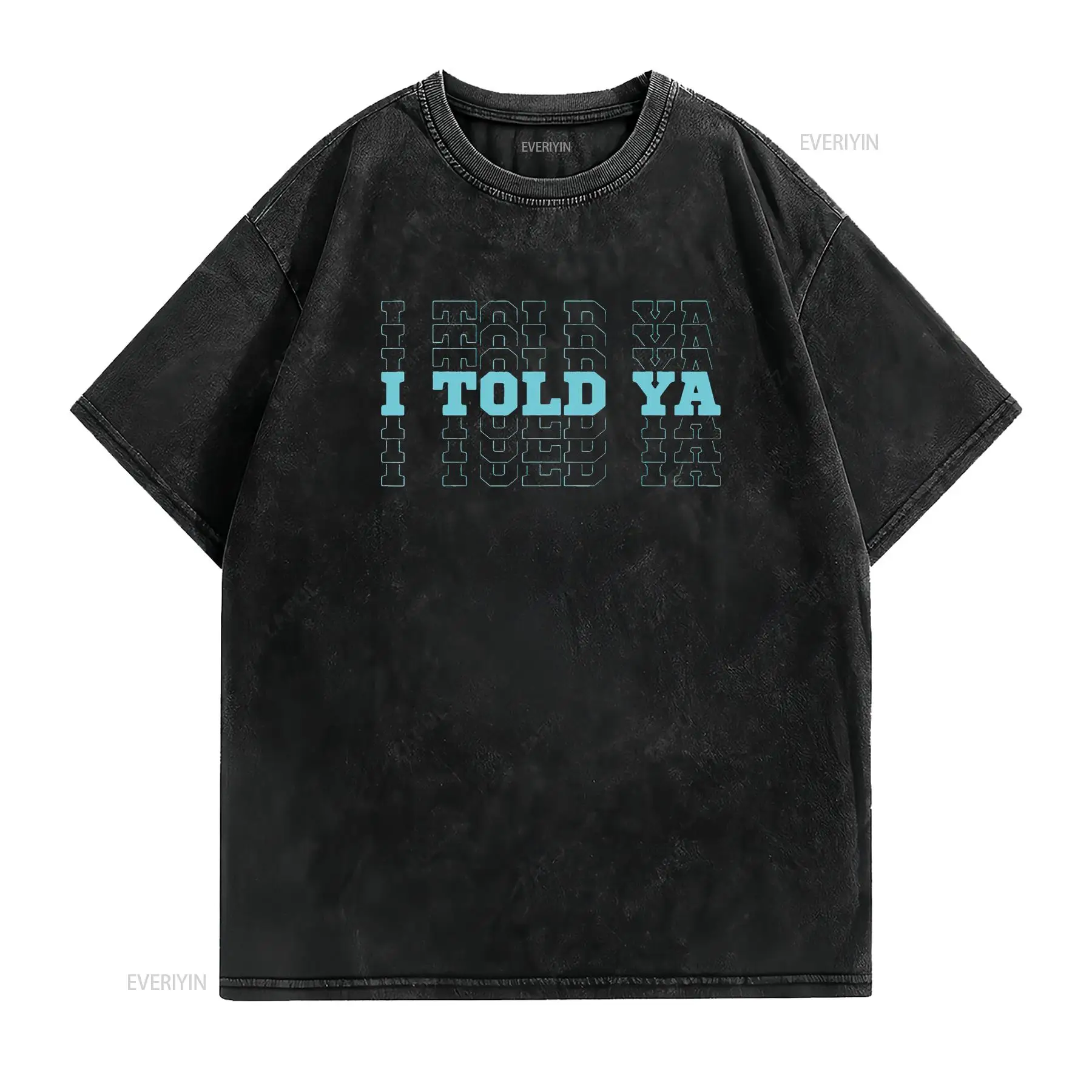Funny Cute I Told Ya Cyan Blue - đánh giá và giá Vintage Fashion Font