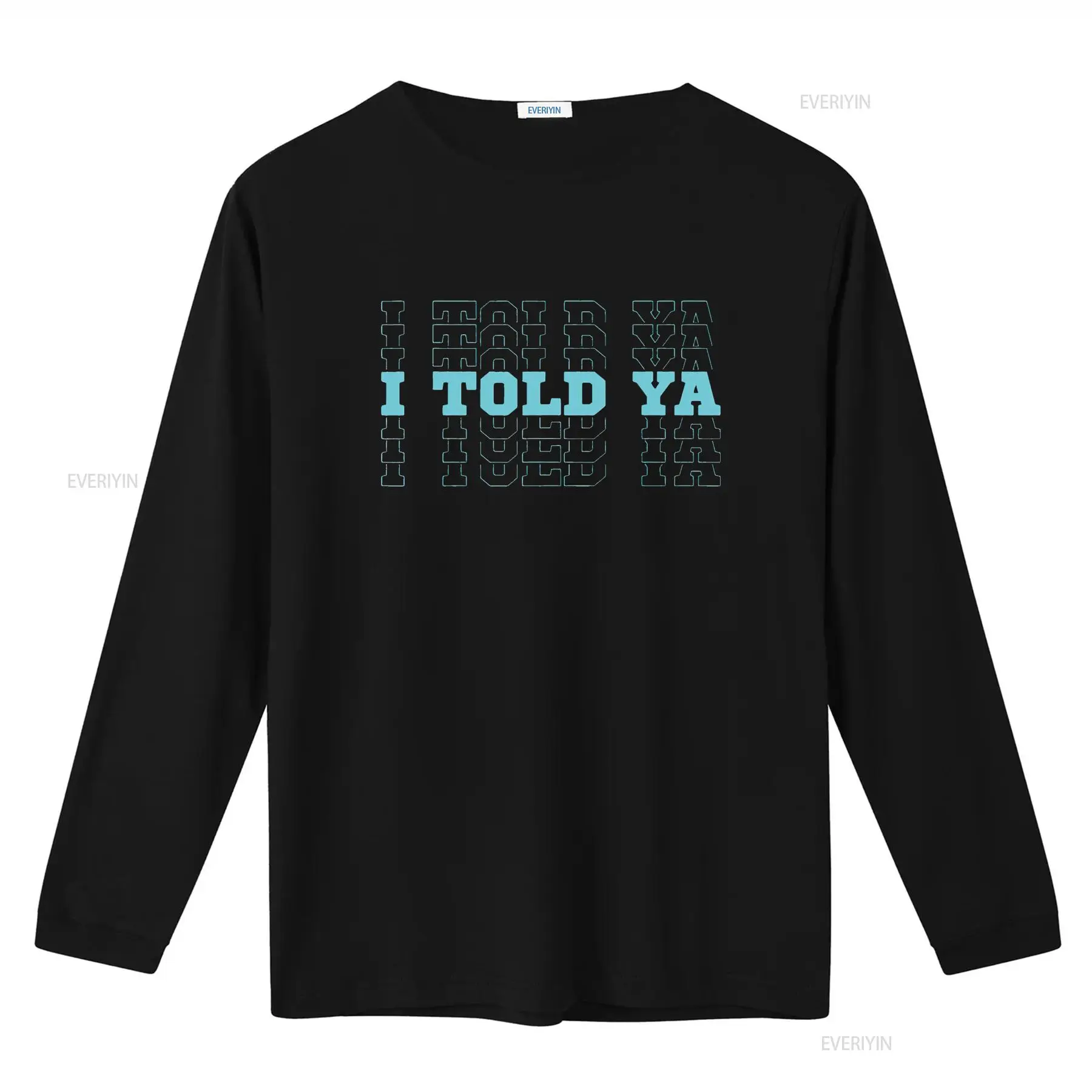 Funny Cute I Told Ya Cyan Blue - đánh giá và giá Vintage Fashion Font