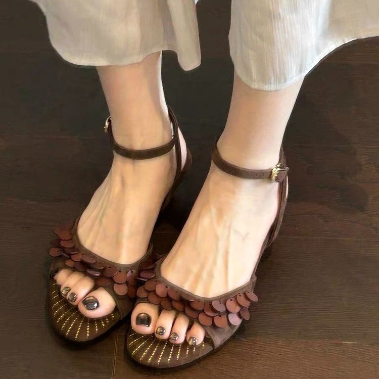 Summer New Women's Slippers Pe - đánh giá và giá Vintage Fashion Female
