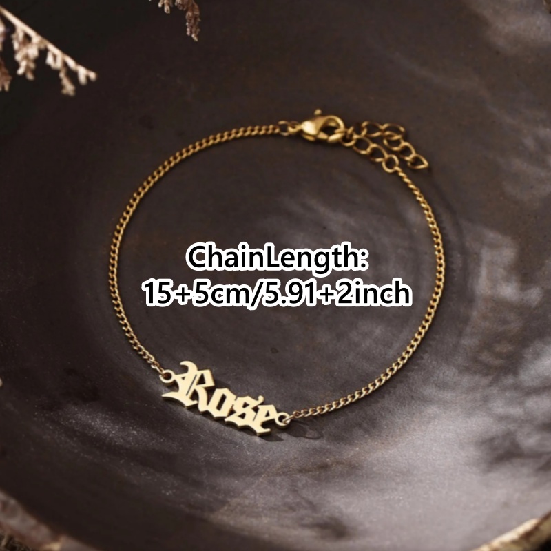 Custom Stainless Steel Old Eng - đánh giá và giá Vintage Fashion Font