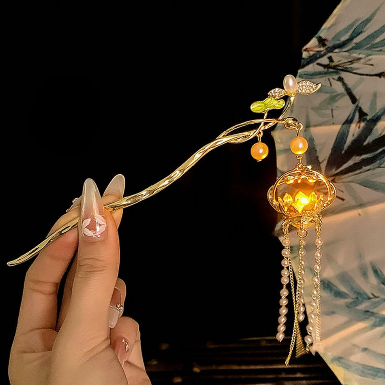 Luminous Flower Hairpin For Wo - đánh giá và giá Vintage Fashion Ai