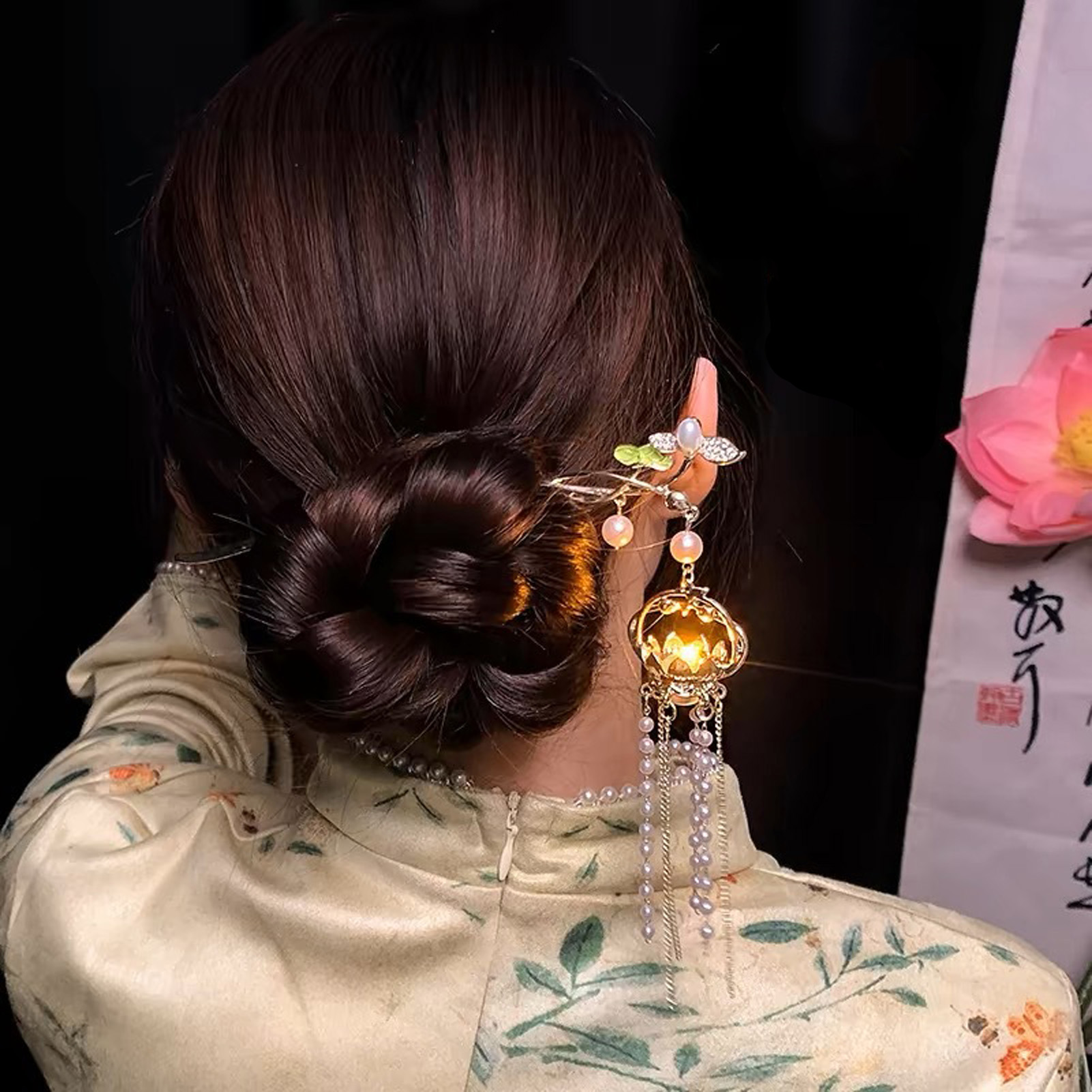 Luminous Flower Hairpin For Wo - đánh giá và giá Vintage Fashion Ai