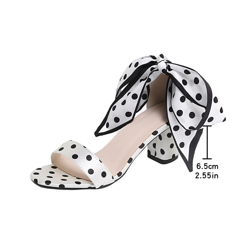 Vintage Black White Polka Dots - đánh giá và giá Vintage Fashion Women Dresses