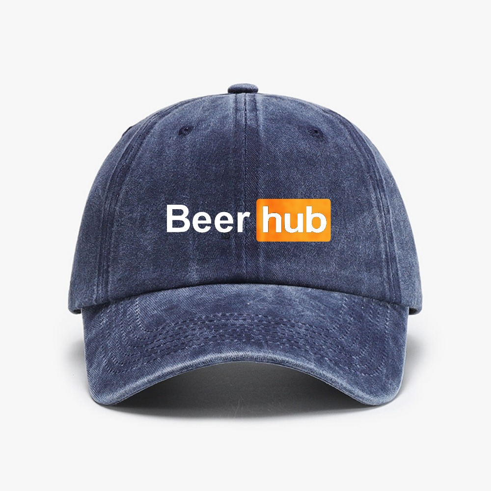Beer Hub print Baseball Caps V - đánh giá và giá Vintage Fashion Hub