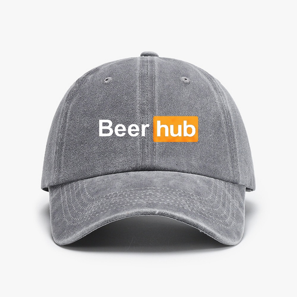 Beer Hub print Baseball Caps V - đánh giá và giá Vintage Fashion Hub