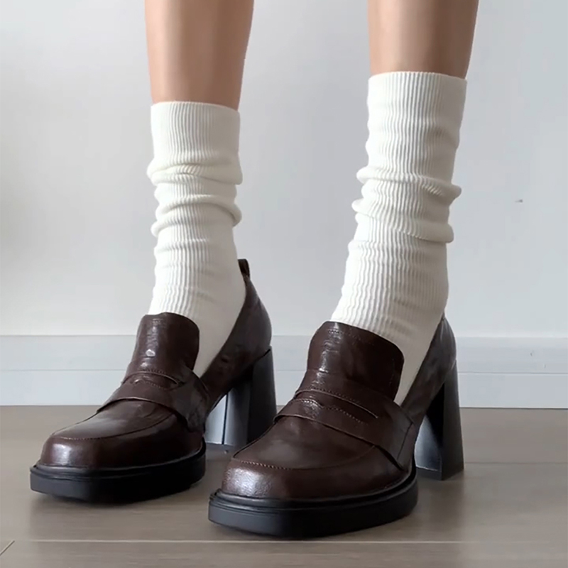College Style Women Loafer Sho - đánh giá và giá Vintage Fashion Female