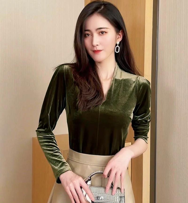 Fashion elegant V-neck long sl - đánh giá và giá V Vintage Fashion