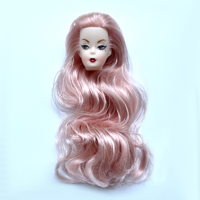 Blue Eye Wavy Curls Hair Doll  - đánh giá và giá Vintage Fashion Female