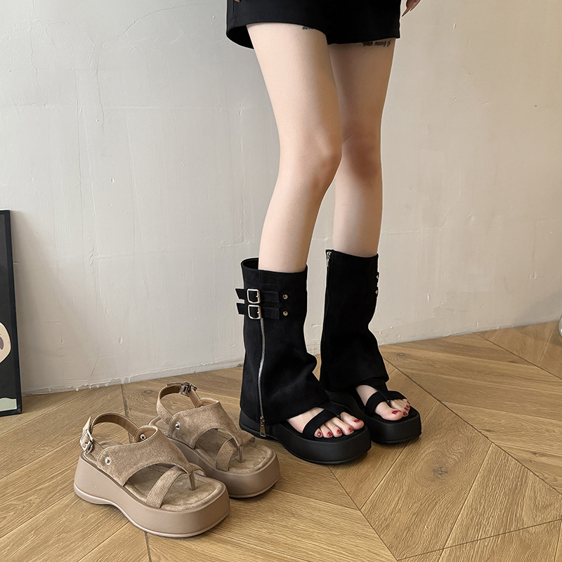 Women Suede Mid Calf Pants Boo - đánh giá và giá Vintage Old Fashion