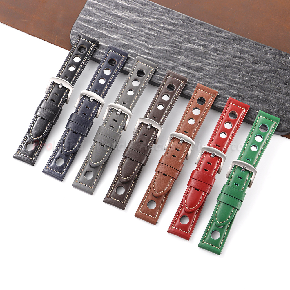Cowhide Watch Strap Bracelet V - đánh giá và giá Vintage Fashion Tags